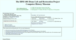 Desktop Screenshot of ibm-1401.info