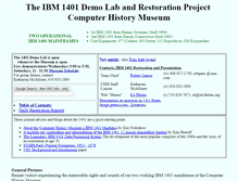 Tablet Screenshot of ibm-1401.info